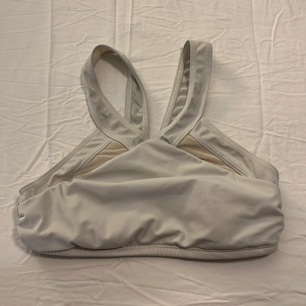 Light gray swim top